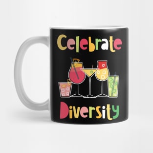 Cocktails - Celebrate Diversity Mug